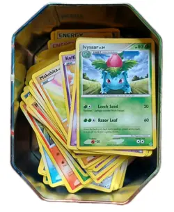 2007 Pokemon TCG Camerupt Card Tin + 170 mix lot of cards - Image 2