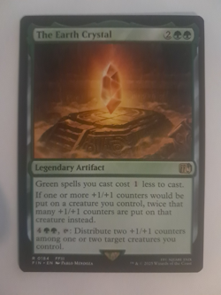 The Earth Crystal NM/M FINAL FANTASY Magic the Gathering MTG - Image 1