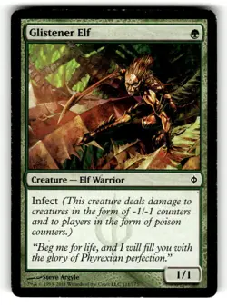 Glistener Elf New Phyrexia C 111 MP - Image 1