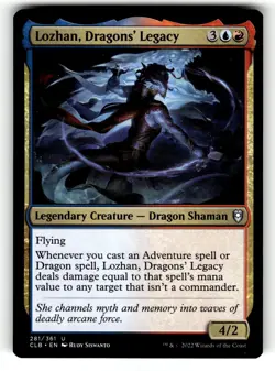 Lozhan, Dragons' Legacy Commander Legends: Battle for Baldur's Gate U 281 NM - Image 1