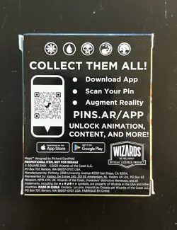 MTG - Final Fantasy Exclusive AR Enhanced Pin Badge - Chocobo Racing Promo - NEW - Image 2
