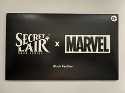 Black Panther, Wakandan King - MTG Secret Lair x Marvel [Non-Foil] - New Sealed! - Image 1