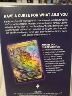 MTG Magic Blight Curse Commander Deck Lorwyn Eclipsed Factory Sealed - Image 3