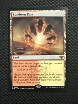 Sundown Pass Secrets of Strixhaven Regular MTG - Image 1