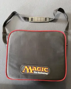 Magic: The Gathering logo branded Black/Red Carrying Case - Image 1
