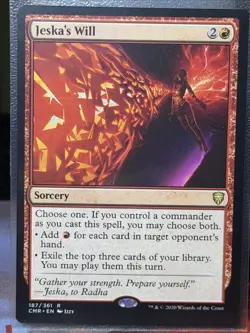 Jeska's Will Commander Legends Regular 187/361 Magic the Gathering - Image 1