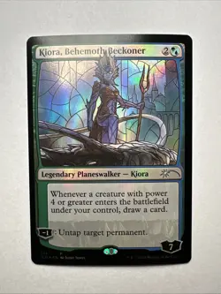 Kiowa, Behemoth Beckoner (Stained Glass) - FOIL - Secret Lair - Near Mint - MTG - Image 1