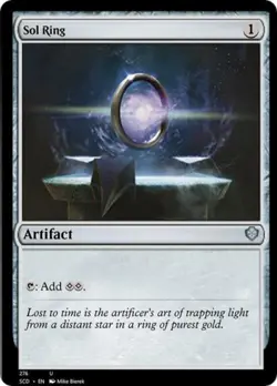 Sol Ring - Near Mint MTG Commander 2022 Starter Decks - Image 1