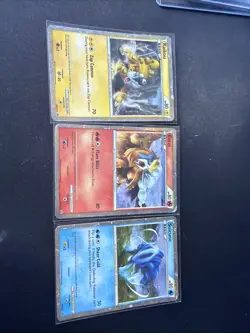 Pokemon TCG Legendary Dogs Promos HGSS19-21 - Image 3