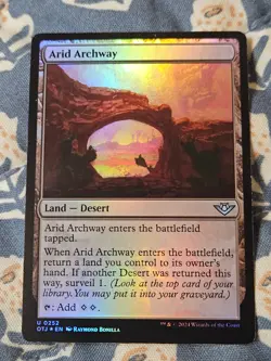 Arid Archway FOIL Outlaws of Thunder Junction #252 MTG Magic - Image 3