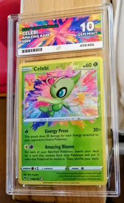 Celebi 009/185 Ace Vivid Voltage Pokemon Ace 10 Gem Mint - Image 1