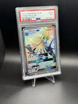 Silvally GX Full Art Shiny Pokemon SV79/SV94 Hidden Fates PSA Mint 9 - Image 1