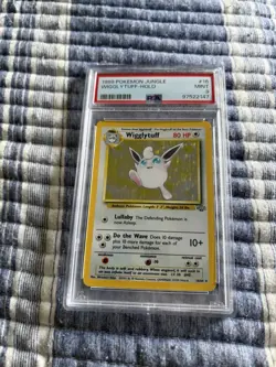 1999 POKEMON JUNGLE #16 WIGGLYTUFF-HOLO PSA 9 - Image 1