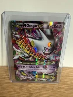 M Gengar EX XY166 Pokemon TCG Promo Holo Full Art Mega - Image 1
