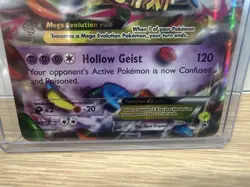 M Gengar EX XY166 Pokemon TCG Promo Holo Full Art Mega - Image 4