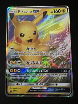 Pikachu GX Pikachu & Eevee Special Collection SM232 Holo Promo Pokemon TCG (NM) - Image 1