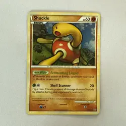 2010 Pokemon Heartgold Soulsilver Promo HGSS15 Shuckle Holo LP / NM - Image 1
