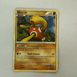 2010 Pokemon Heartgold Soulsilver Promo HGSS15 Shuckle Holo LP / NM - Image 2