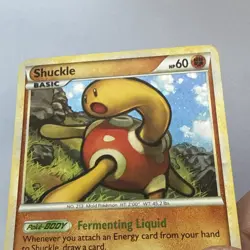 2010 Pokemon Heartgold Soulsilver Promo HGSS15 Shuckle Holo LP / NM - Image 3
