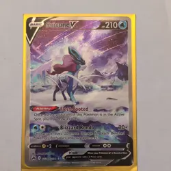 The Pokemon Company Suicune V GG38/GG70 Crown Zenith GG Ultra Rare Holo EN - Image 1