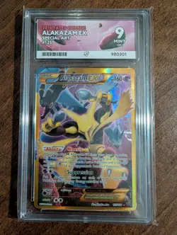 Alakazam EX 125/124 Fates Collide Special Art Pokemon TCG - ACE 9 MINT OC - Image 1