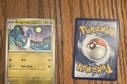 DRAGONAIR 148/165 UNCOMMON 151 POKEMON NEAR MINT 151 - Image 2