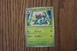 IVYSAUR 002/165 UNCOMMON 151 POKEMON NEAR MINT 151 - Image 3