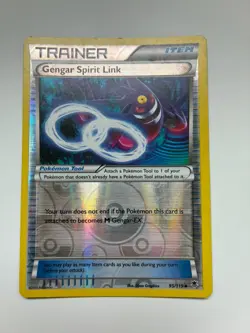Gengar Spirit Link 95/119 Reverse Holo 2014 Pokemon TCG XY - Phantom Forces HP - Image 1