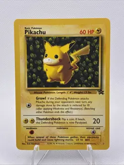 Pokemon Ivy Pikachu #1 Black Star League Promo 1999 WOTC LP - Image 1