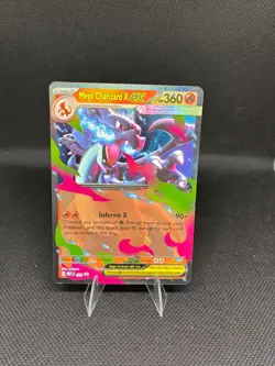Pokemon Mega Charizard X ex 029 Mega Evolution Holo Black Star Promo. - Image 1