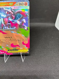 Pokemon Mega Charizard X ex 029 Mega Evolution Holo Black Star Promo. - Image 5