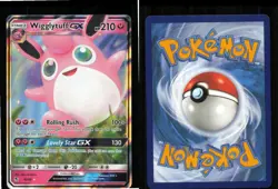 Wigglytuff GX 42/68 Holo GX Rare Hidden Fates Pokemon Near Mint - Image 3