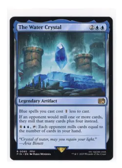 The Water Crystal R 0085 Regular Final Fantasy Magic the Gathering MTG Card NM - Image 1