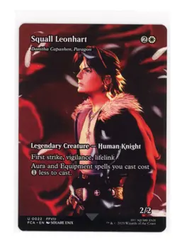 Squall Leonhart - Danitha Capashen (Showcase) U 0022 Regular Final Fantasy MTG - Image 1