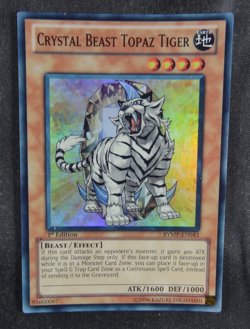 Crystal Beast Topaz Tiger - RYMP 1st Edition - RYMP-EN043 - Yu-Gi-Oh - Image 1