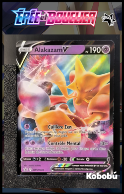 Carte Pokemon Alakazam V SWSH083 FR Promo Epee Et Bouclier 2 - Image 1