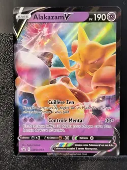 Carte Pokemon Alakazam V SWSH083 FR Promo Epee Et Bouclier 2 - Image 2