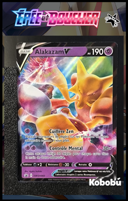 Carte Pokemon Alakazam V SWSH083 FR Promo Epee Et Bouclier 3 - Image 1