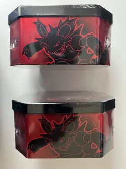 Pokemon TCG Team Rocket Destined Rivals Tin - Persian - Image 2