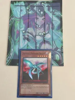 Yugioh 1x Different Dimension Dragon DCR-EN015 Dark Crisis 25th Anniversary NM - Image 1