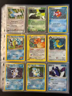 DAMAGED Lot of 117 ALL HOLO Vintage Pokemon Card Binder Collection DAMAGED - Image 2