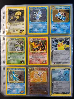 DAMAGED Lot of 117 ALL HOLO Vintage Pokemon Card Binder Collection DAMAGED - Image 2