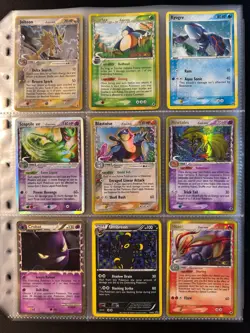 DAMAGED Lot of 117 ALL HOLO Vintage Pokemon Card Binder Collection DAMAGED - Image 4