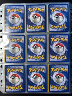 DAMAGED Lot of 117 ALL HOLO Vintage Pokemon Card Binder Collection DAMAGED - Image 3
