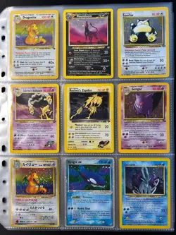DAMAGED Lot of 117 ALL HOLO Vintage Pokemon Card Binder Collection DAMAGED - Image 4