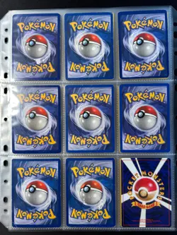 DAMAGED Lot of 117 ALL HOLO Vintage Pokemon Card Binder Collection DAMAGED - Image 5