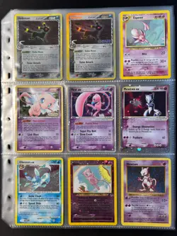 DAMAGED Lot of 117 ALL HOLO Vintage Pokemon Card Binder Collection DAMAGED - Image 2