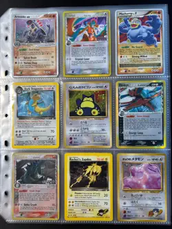 DAMAGED Lot of 117 ALL HOLO Vintage Pokemon Card Binder Collection DAMAGED - Image 4