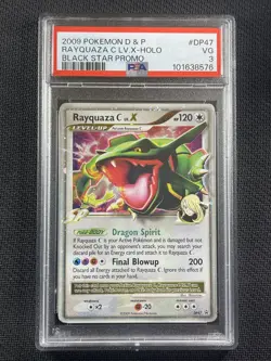 Pokemon Card - PSA3 VG - Rayquaza C Lv.X Holo - Black Star Promo - 2009 - DP47 - Image 1