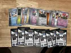~ 50x Bulk Pokemon Twilight Masquerade Cards X 8 Online Code Cards - Image 1